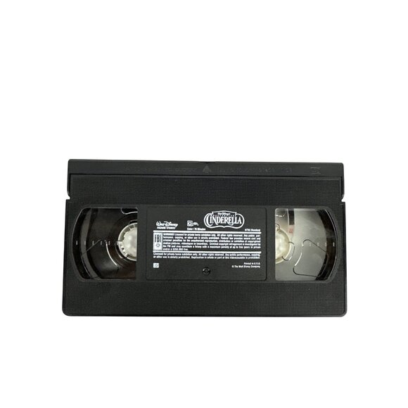 Walt Disneys Cinderella Masterpiece VHS 1995 Fully Restored Animated Classic - Picture 3 of 8